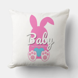 Baby Bunny Sierkussen – Schattige FamilyThrow Kuss