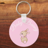 Baby bunny sleutelhanger (Voorkant)