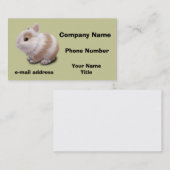 Baby Bunny Visitekaartje (Voorkant / Achterkant)