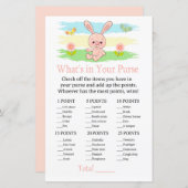 Baby bunny Wat zit er in je handtas? (Voorkant / Achterkant)