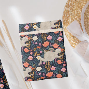 Baby Bunny Woodland Cottagecore Baby shower Cadeaupapier