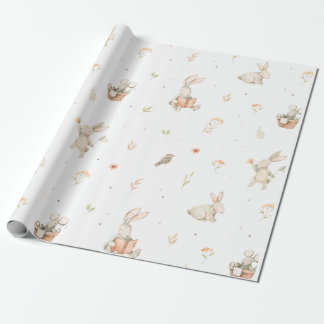 Baby Bunny Wrapping Paper Cadeaupapier