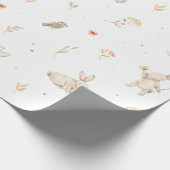 Baby Bunny Wrapping Paper Cadeaupapier (Hoek)