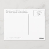 Baby Burp Briefkaart (Achterkant)