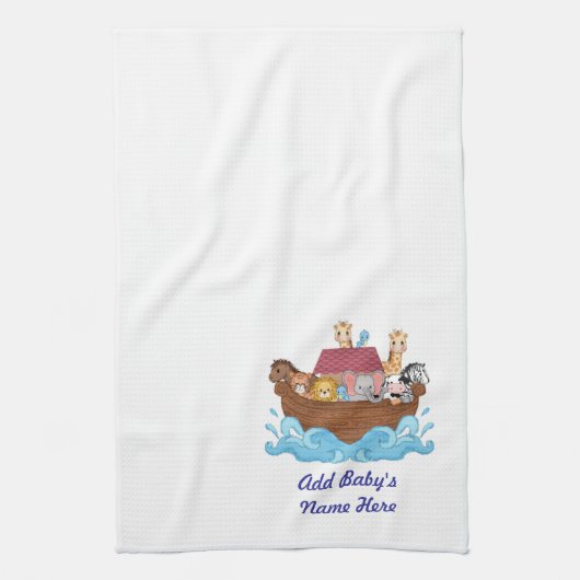 Baby Burp Towel Baby shower gift Theedoek (Verticaal)