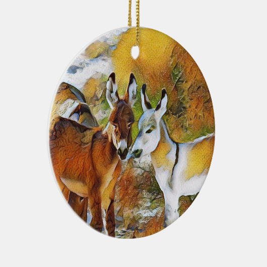 Baby Burros Ornament (Rechts)