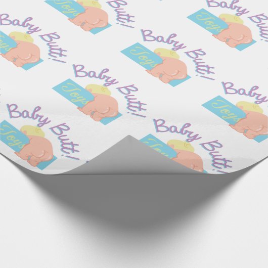 Baby Butt Cadeaupapier (Hoek)