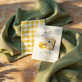 Baby Butter Geel Baby shower Kaart