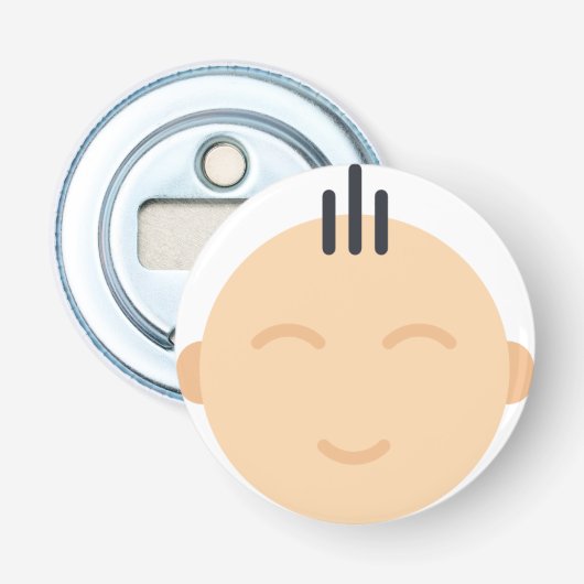 baby button flesopener (Voorkant)