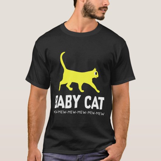 Baby Ca Shark Parody Mew Matching Family T-shirt (Voorkant)