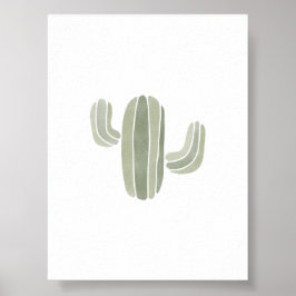 Baby cactus groen poster