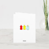 Baby Cadeau Bedankkaart (Achterkant)