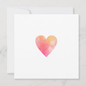 Baby Cadeau bedankpas Bedankkaart (Achterkant)