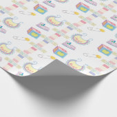 Baby Cadeaupapier (Hoek)