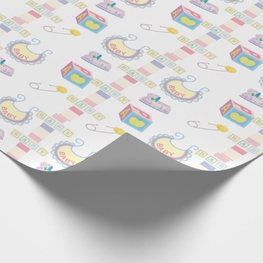 Baby Cadeaupapier (Hoek)