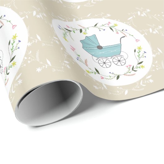  Baby Cadeaupapier (Rol Hoek)