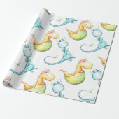 Baby Cadeaupapier (Uitgerold)