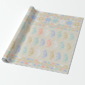 Baby cadeaupapier voor het omhullen van sovjetwest (Uitgerold)