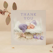 Baby Cadeautje Dank je pasgeboren Baby shower Bedankkaart