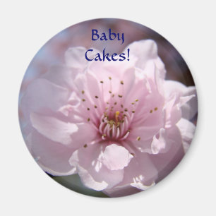 BABY CAKES! Magneet Roze Bloesems Lente Magneten