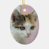 Baby Calico Keramisch Ornament (Achterkant)