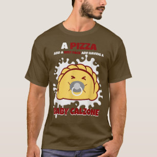 Baby Calzone Pizza Belt Pack Fanny Pack Panzerotti T-shirt