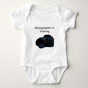 Baby camera fotograaf romper