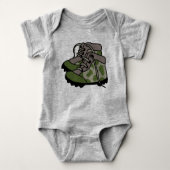 Baby Camo Boots Romper (Voorkant)