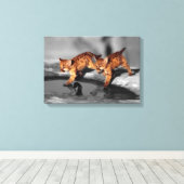 Baby Canvas Afdruk (Insitu (Houten vloer))