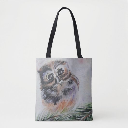 Baby Canvas tas - Schilderen (Voorkant)