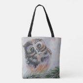 Baby Canvas tas - Schilderen (Achterkant)