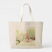 baby canvas tassen (Achterkant)