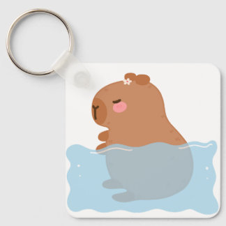 Baby capybara Sleutelhanger