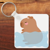 Baby capybara Sleutelhanger (Voorkant)