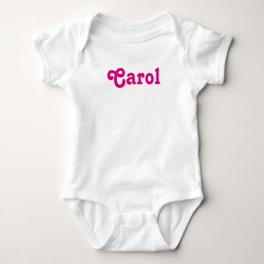 Baby Carol voor kleding Romper (Voorkant)