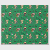 Baby Carols Patroon Cadeaupapier (Vlak)