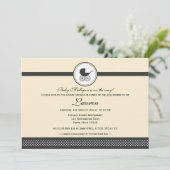 Baby Carriage Baby shower Kaart (Staand voorkant)