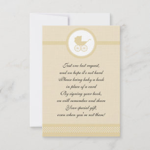  Baby Carriage Baby shower Kaart