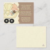 Baby Carriage - Boek Invoegen Kaart (Voorkant / Achterkant)