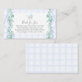 Baby Carriage Book in Lieu Insert kaart Visitekaartje (Voorkant / Achterkant)