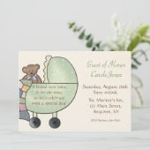 Baby Carriage Green Kaart (Staand voorkant)