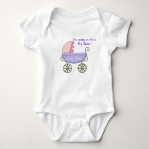 Baby Carriage Pink Baby Creeper Romper