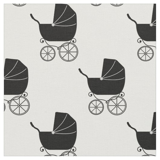  Baby Carriage Stof (Close Up)
