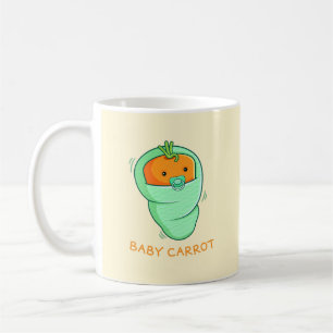 Baby Carrot Pun Koffiemok