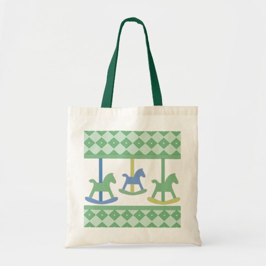 Baby CarrouselCollectie Tote Bag (Voorkant)