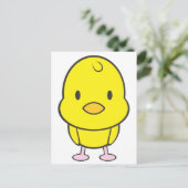 Baby Cartoon Briefkaart (Staand voorkant)