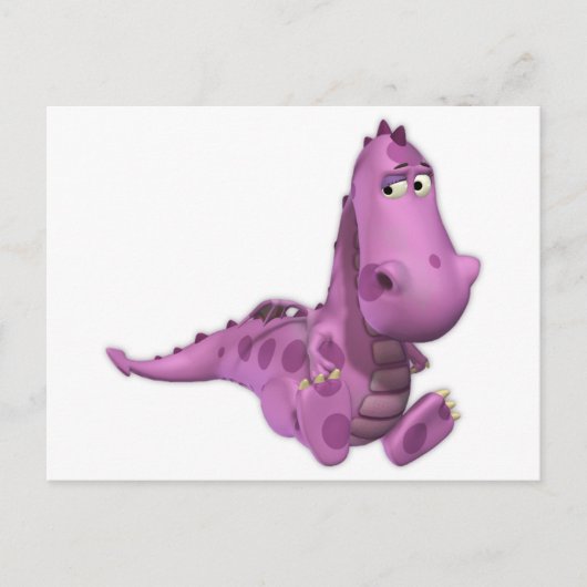 Baby Cartoon Dragons: roky Briefkaart (Voorkant)