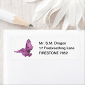 Baby Cartoon Dragons: roky Etiket (Insitu)