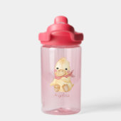 Baby Cartoon Duck Persoonlijk Waterfles (Achterkant)