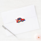 Baby Cartoon Ronde Sticker (Envelop)